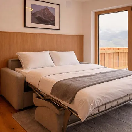 펜션 Panorama Zillertal - Design Loft With Terrace & Mountain View Schwentlberg
